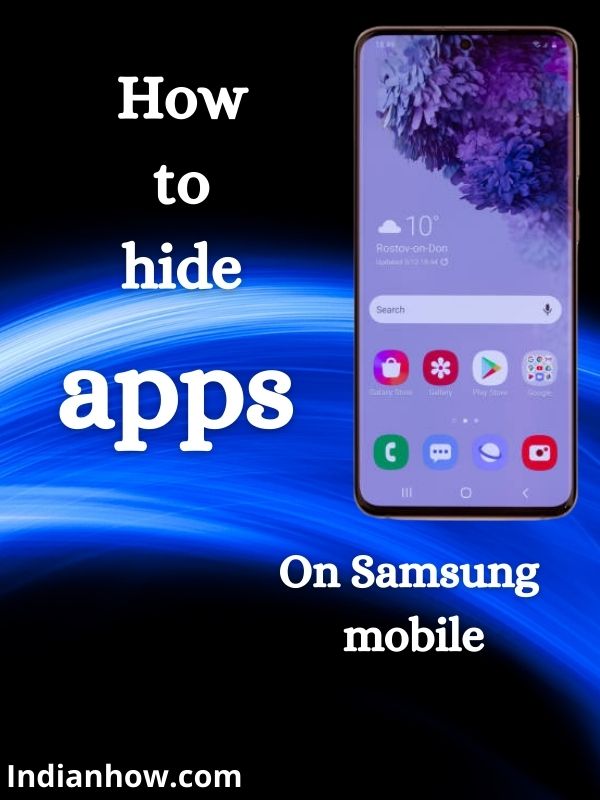 How to hide apps on Samsung