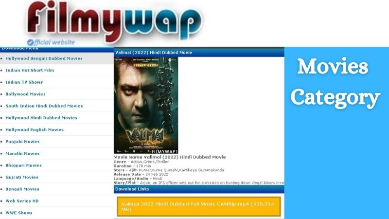 Filmywap Valmai movies download