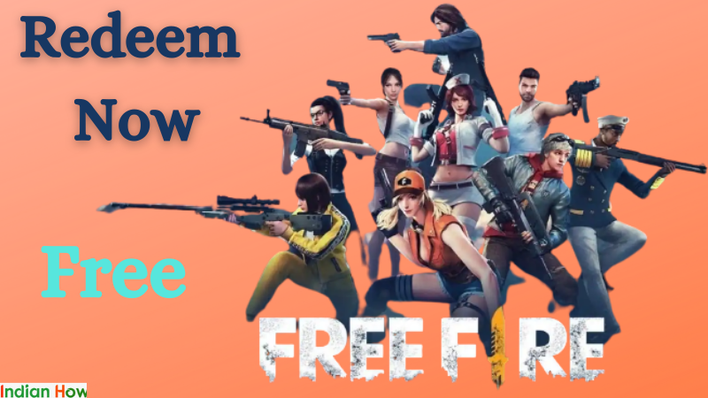 free fire redeem code today