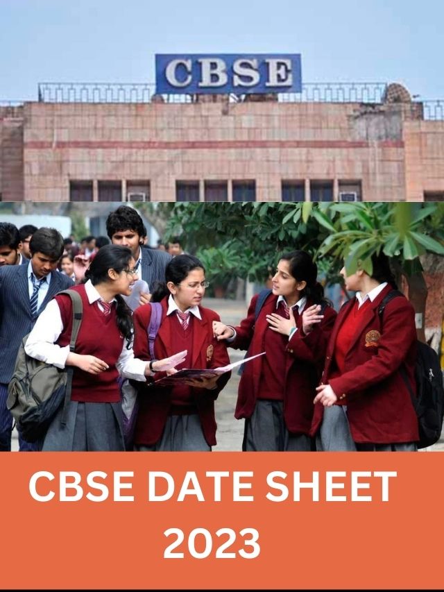 CBSE DATE Sheet 2023