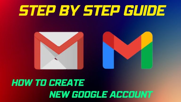 How to create new gmail account