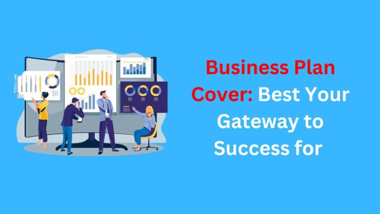Business Plan Cover