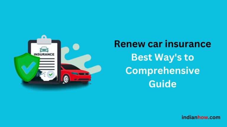 Renew car insurance