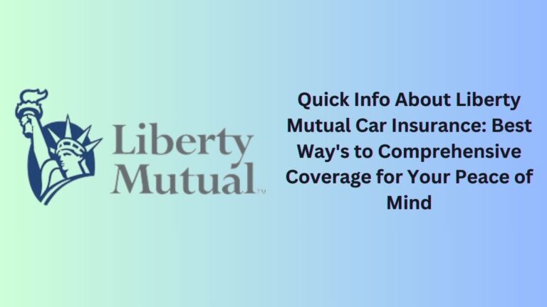Liberty Mutual car insurance